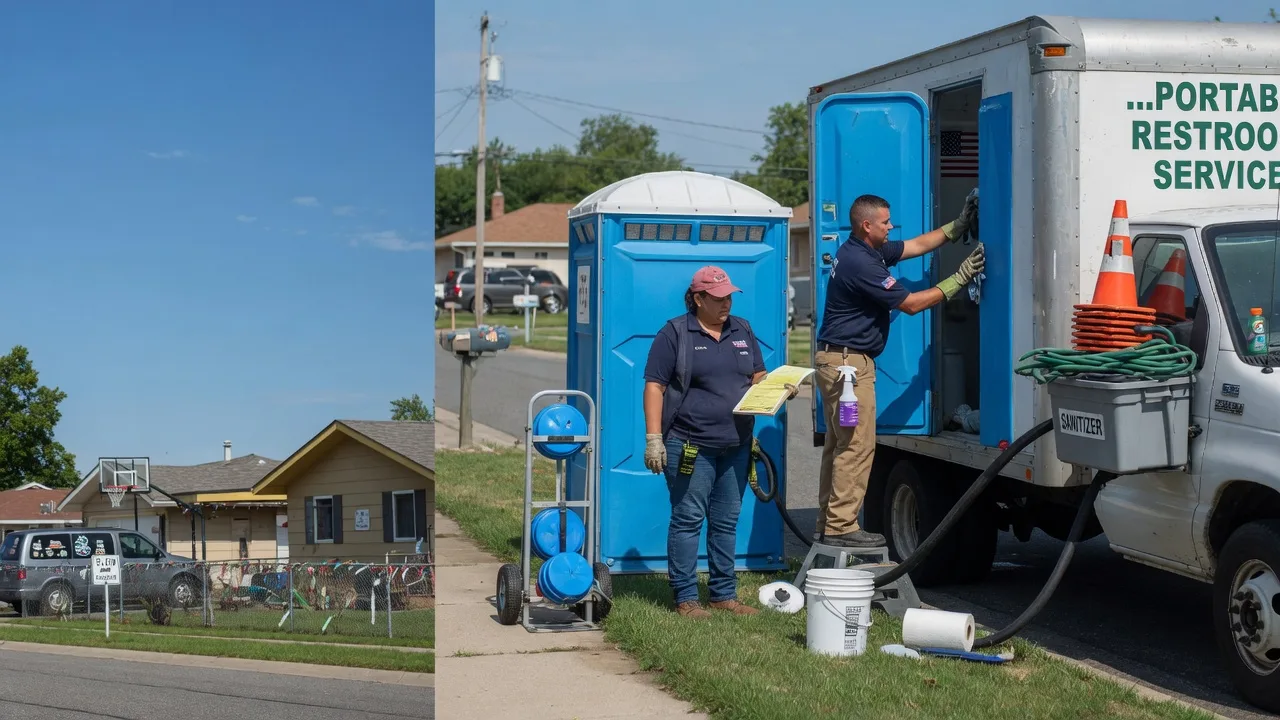 Portable Toilet Rental in Enid, OK near me